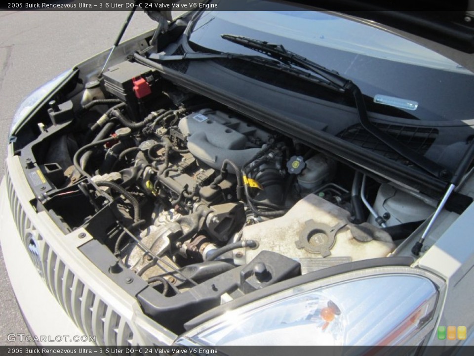 3.6 Liter DOHC 24 Valve Valve V6 Engine for the 2005 Buick Rendezvous #66839582