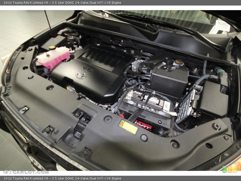 3.5 Liter DOHC 24-Valve Dual VVT-i V6 Engine for the 2010 Toyota RAV4 #66848927