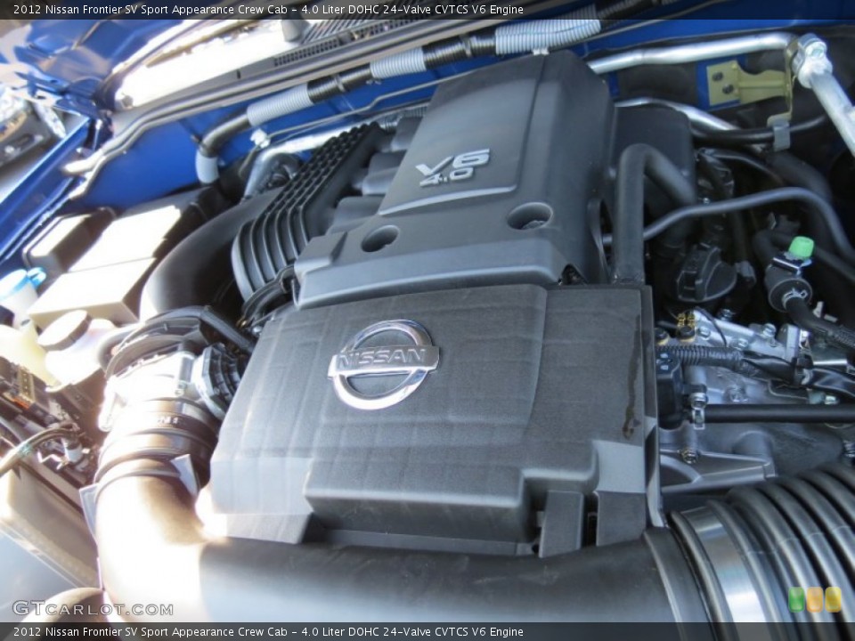 4.0 Liter DOHC 24-Valve CVTCS V6 Engine for the 2012 Nissan Frontier #66861203