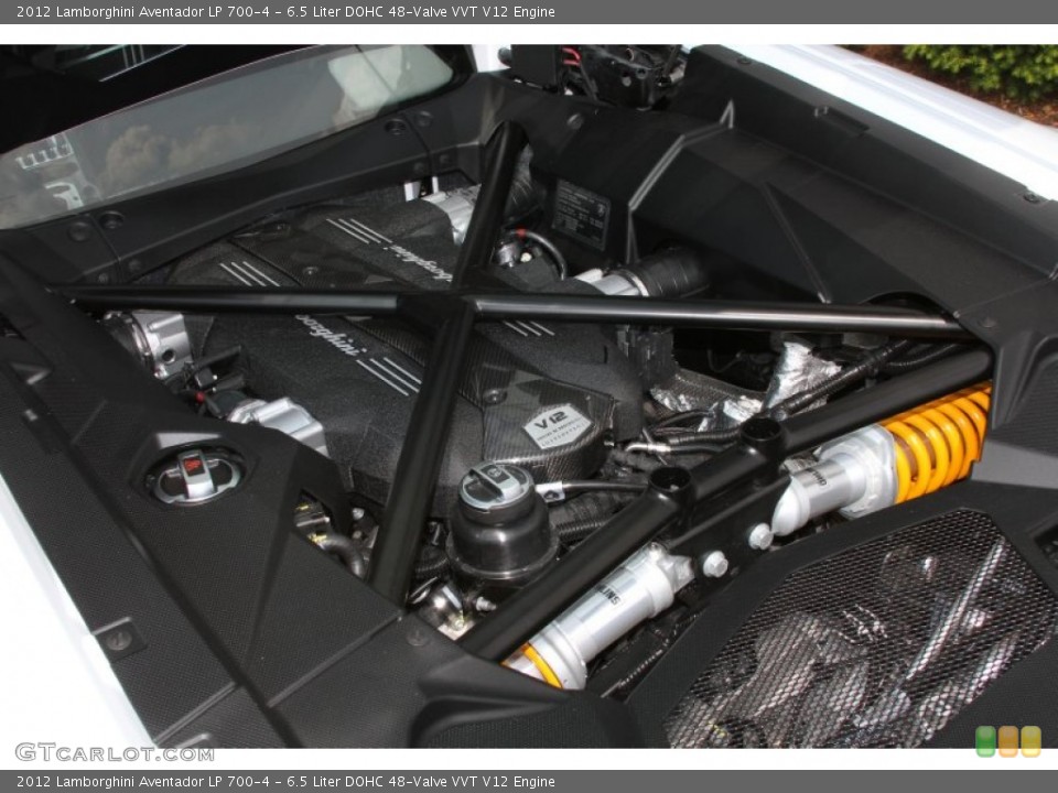 6.5 Liter DOHC 48-Valve VVT V12 Engine for the 2012 Lamborghini Aventador #66872123