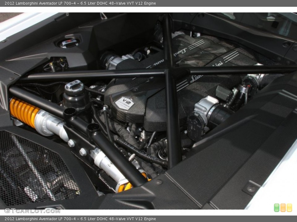 6.5 Liter DOHC 48-Valve VVT V12 Engine for the 2012 Lamborghini Aventador #66872129