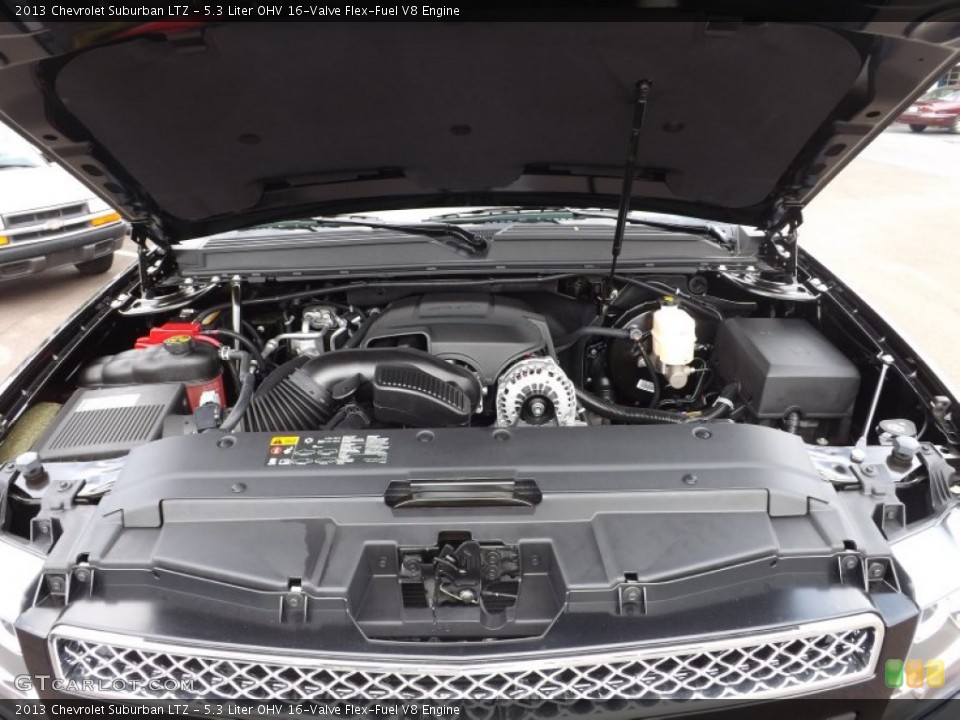 5.3 Liter OHV 16-Valve Flex-Fuel V8 Engine for the 2013 Chevrolet Suburban #66874250
