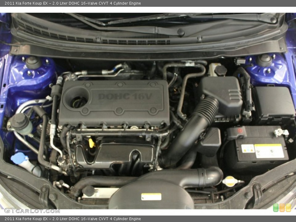 2.0 Liter DOHC 16-Valve CVVT 4 Cylinder 2011 Kia Forte Koup Engine