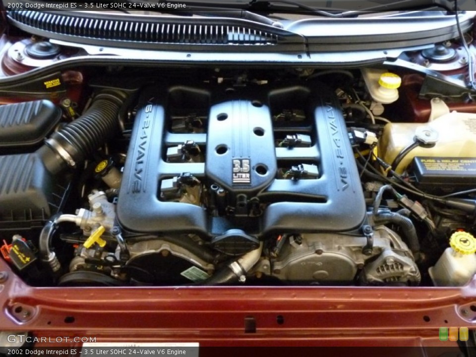 3.5 Liter SOHC 24-Valve V6 Engine for the 2002 Dodge Intrepid #66881354