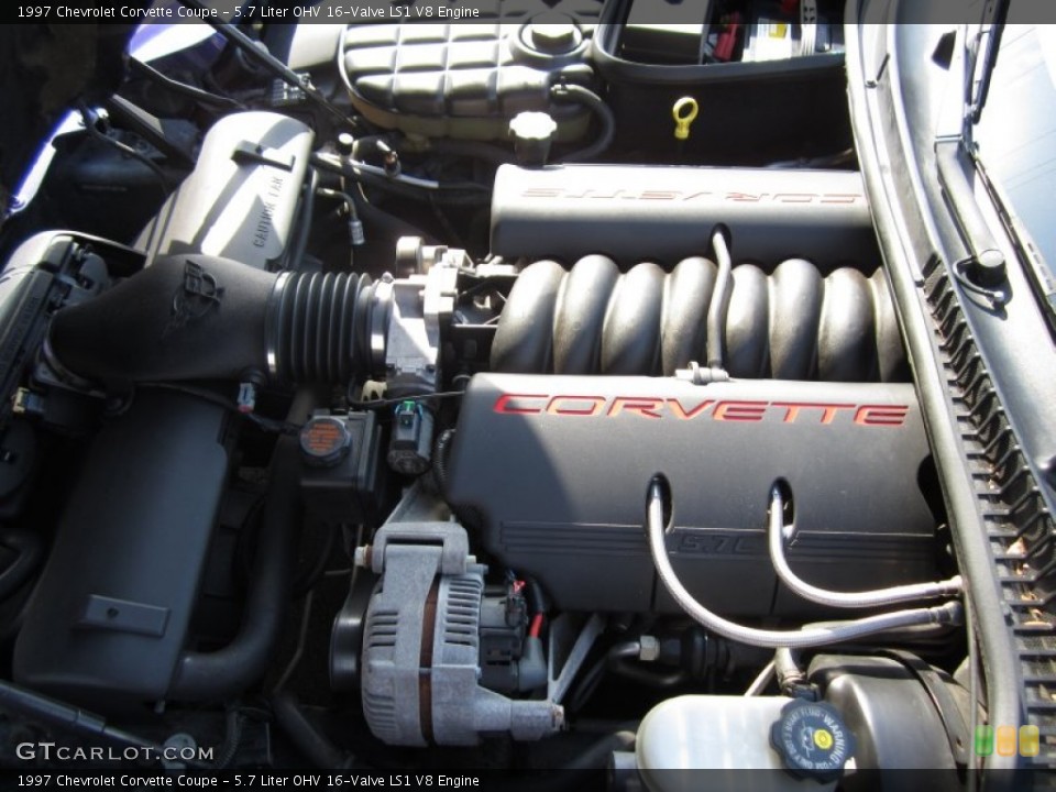 5.7 Liter OHV 16-Valve LS1 V8 Engine for the 1997 Chevrolet Corvette #66892447