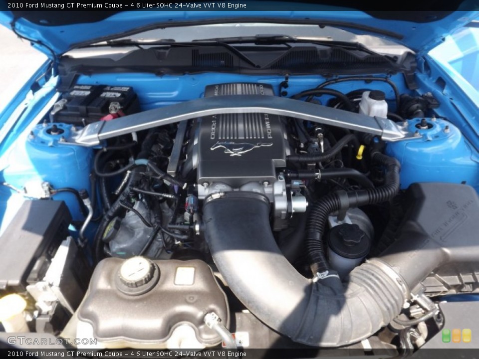 4.6 Liter SOHC 24-Valve VVT V8 Engine for the 2010 Ford Mustang #66905056