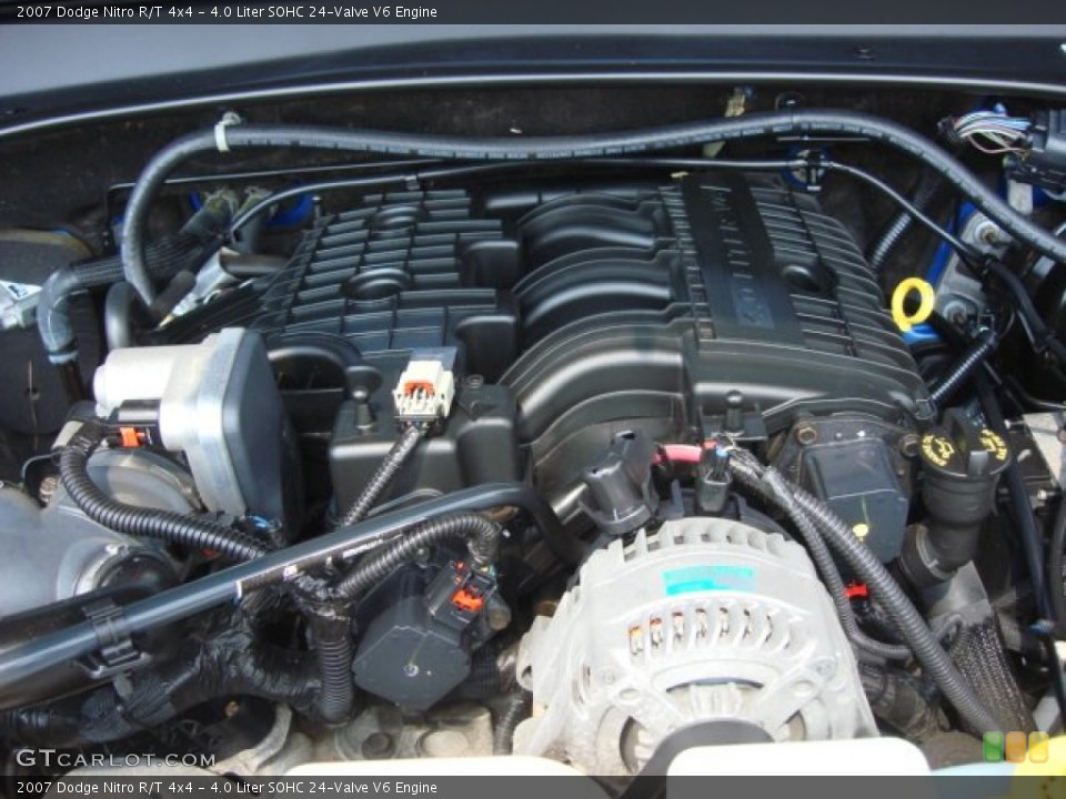 4.0 Liter SOHC 24-Valve V6 Engine for the 2007 Dodge Nitro #66906244