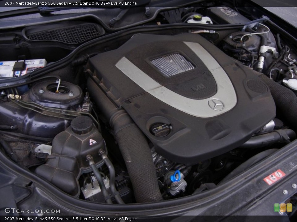 5.5 Liter DOHC 32-Valve V8 Engine for the 2007 Mercedes-Benz S #66914062