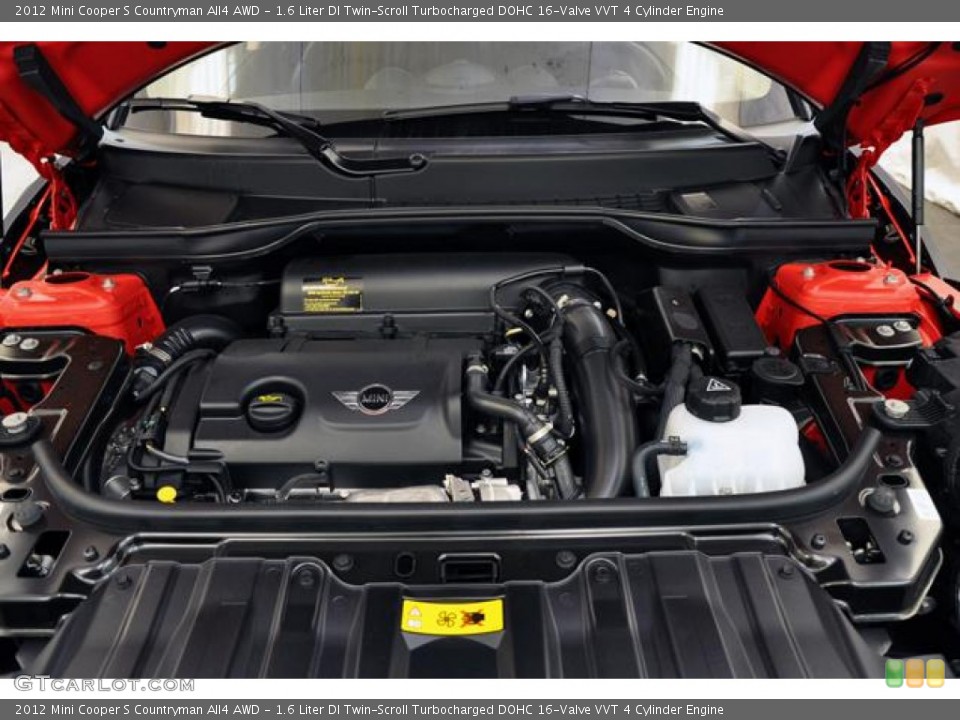 1.6 Liter DI Twin-Scroll Turbocharged DOHC 16-Valve VVT 4 Cylinder Engine for the 2012 Mini Cooper #66918010