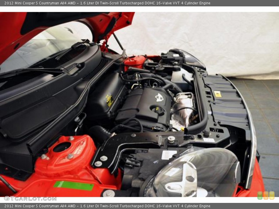 1.6 Liter DI Twin-Scroll Turbocharged DOHC 16-Valve VVT 4 Cylinder Engine for the 2012 Mini Cooper #66918019