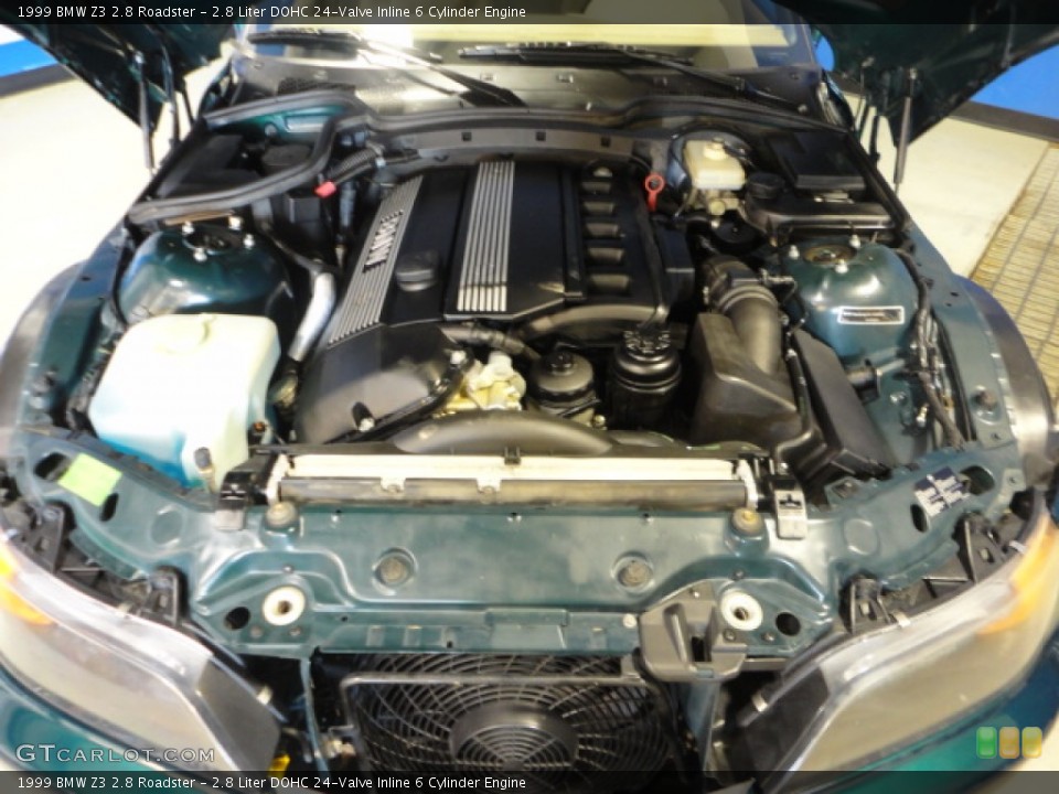 2.8 Liter DOHC 24-Valve Inline 6 Cylinder Engine for the 1999 BMW Z3 #66927937