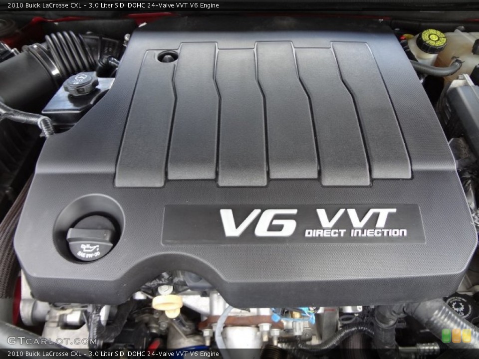 3.0 Liter SIDI DOHC 24-Valve VVT V6 Engine for the 2010 Buick LaCrosse #66940756