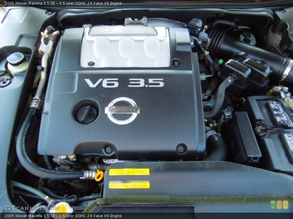 3.5 Liter DOHC 24 Valve V6 Engine for the 2005 Nissan Maxima #66942490