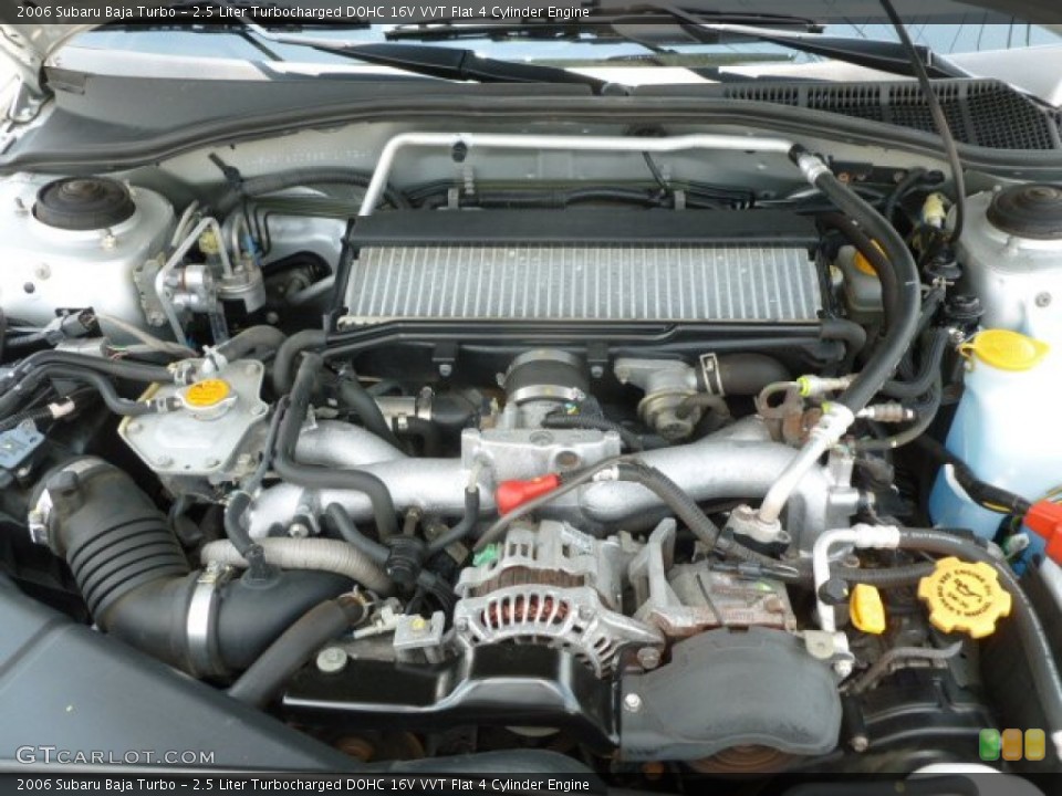 2.5 Liter Turbocharged DOHC 16V VVT Flat 4 Cylinder Engine for the 2006 Subaru Baja #66945424