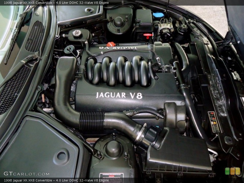 4.0 Liter DOHC 32-Valve V8 Engine for the 1998 Jaguar XK #66946211