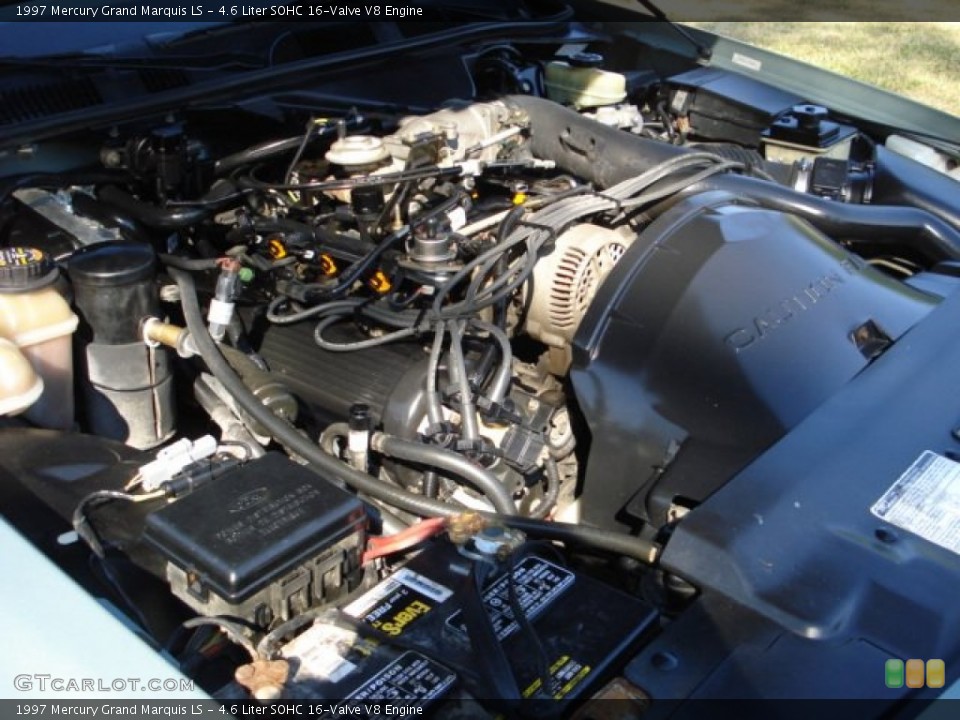 4.6 Liter SOHC 16-Valve V8 Engine for the 1997 Mercury Grand Marquis #66947207