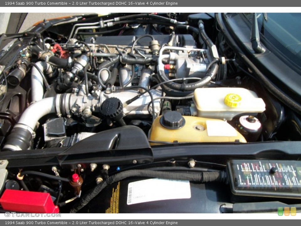 2.0 Liter Turbocharged DOHC 16-Valve 4 Cylinder Engine for the 1994 Saab 900 #66958048