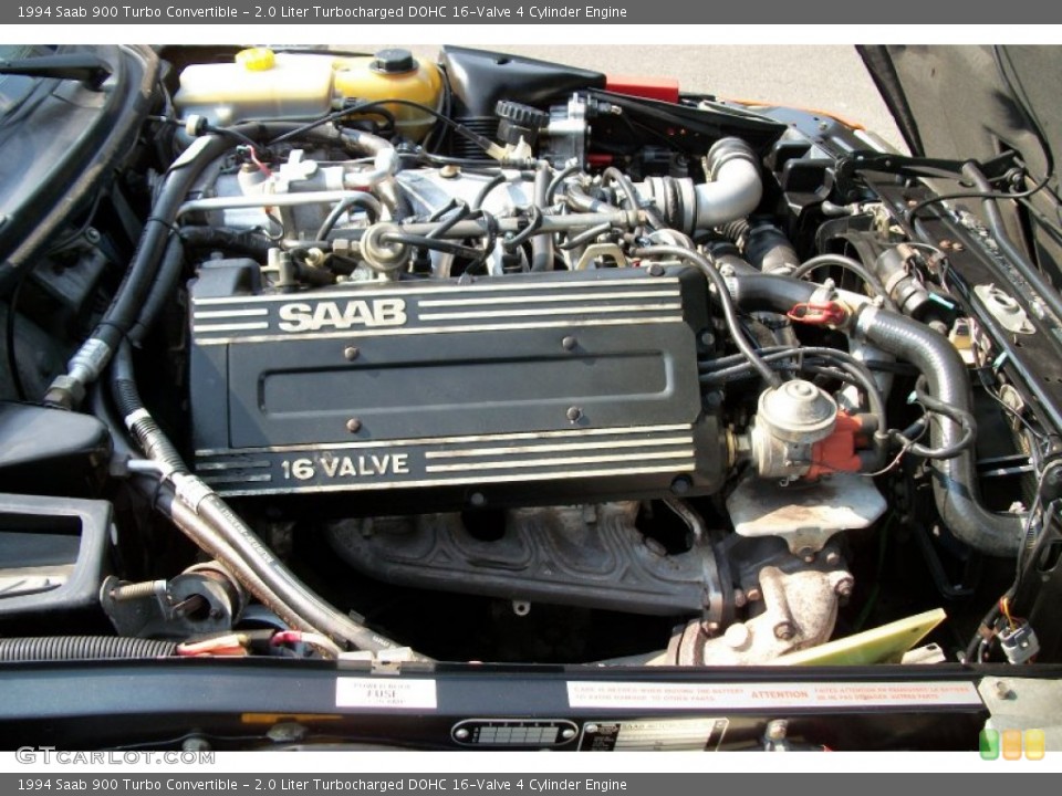 2.0 Liter Turbocharged DOHC 16-Valve 4 Cylinder Engine for the 1994 Saab 900 #66958057