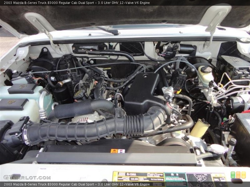 3.0 Liter OHV 12-Valve V6 Engine for the 2003 Mazda B-Series Truck #66967963