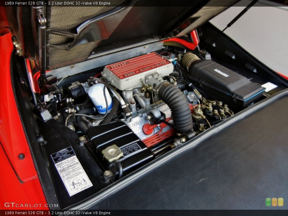 3.2 Liter DOHC 32-Valve V8 Engine for the 1989 Ferrari 328 #66970825