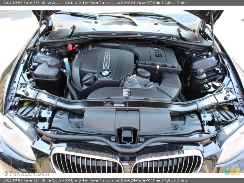 3.0 Liter DI TwinPower Turbocharged DOHC 24-Valve VVT Inline 6 Cylinder Engine for the 2012 BMW 3 Series #66974866