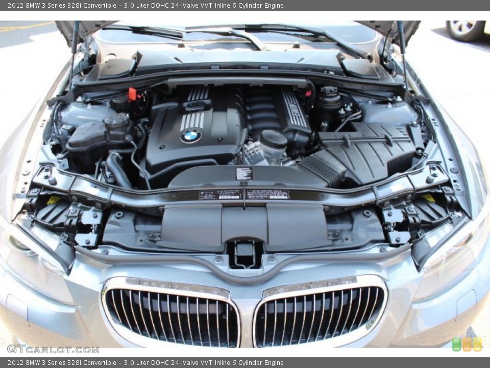 3.0 Liter DOHC 24-Valve VVT Inline 6 Cylinder Engine for the 2012 BMW 3 Series #66975455