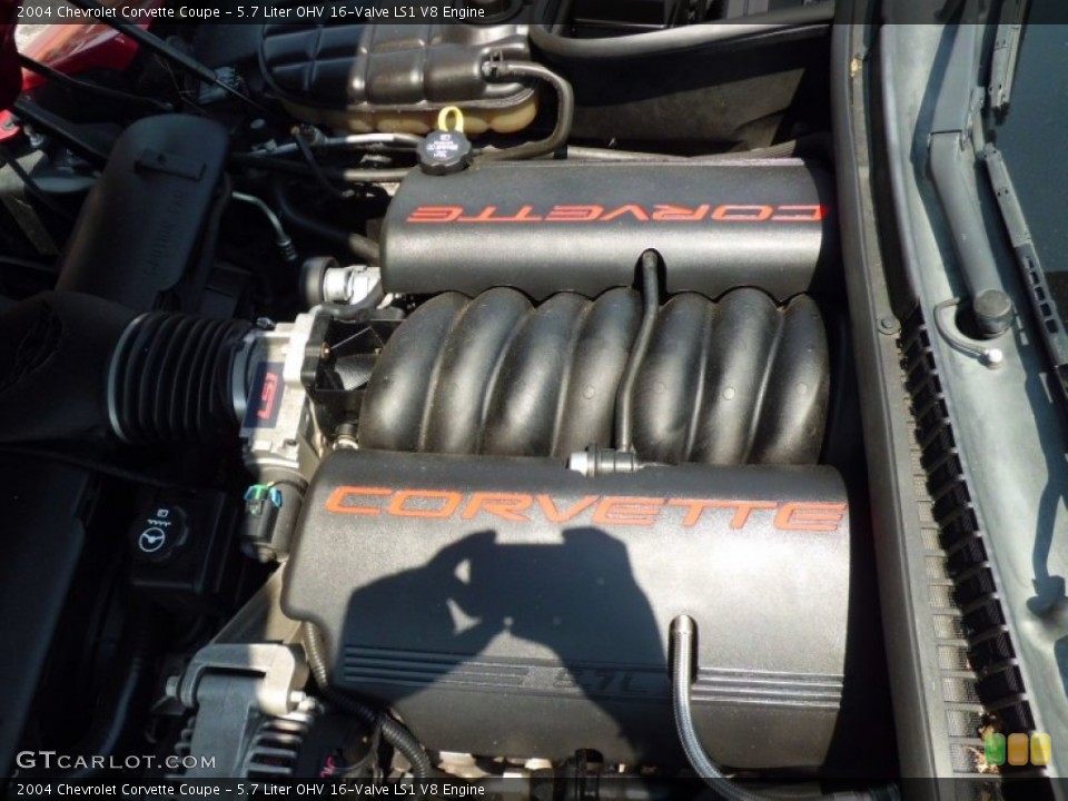 5.7 Liter OHV 16-Valve LS1 V8 Engine for the 2004 Chevrolet Corvette #66989474