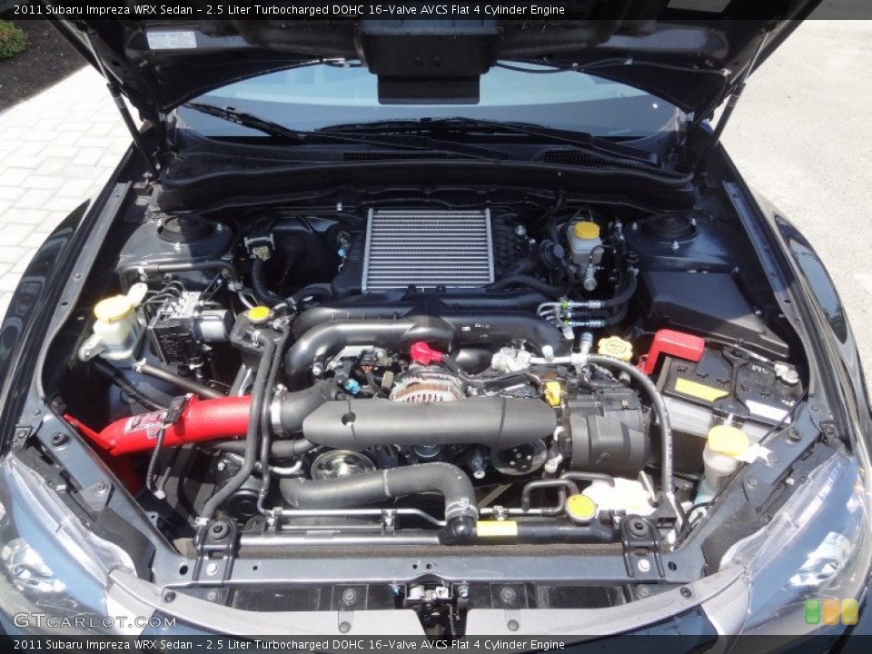 2.5 Liter Turbocharged DOHC 16-Valve AVCS Flat 4 Cylinder Engine for the 2011 Subaru Impreza #66997684