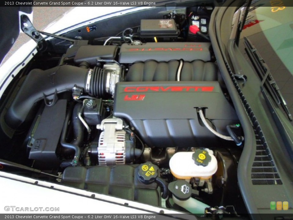 6.2 Liter OHV 16-Valve LS3 V8 Engine for the 2013 Chevrolet Corvette #67001915