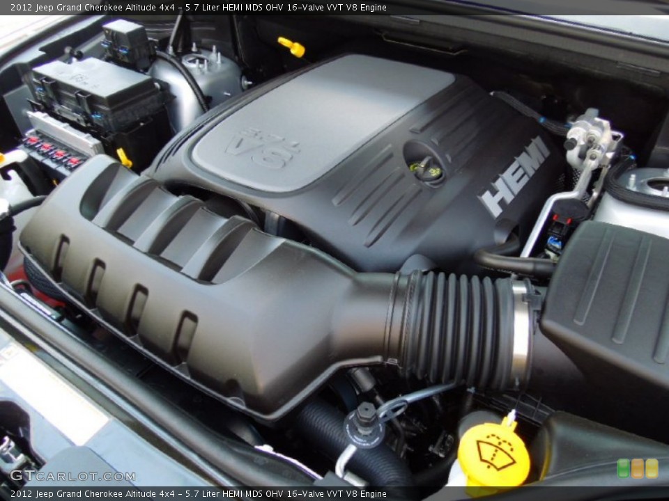 5.7 Liter HEMI MDS OHV 16-Valve VVT V8 Engine for the 2012 Jeep Grand Cherokee #67005163