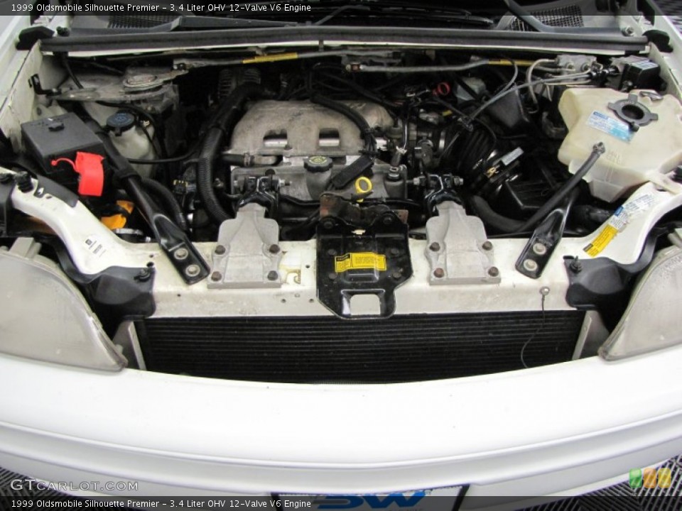 3.4 Liter OHV 12-Valve V6 Engine for the 1999 Oldsmobile Silhouette #67016775