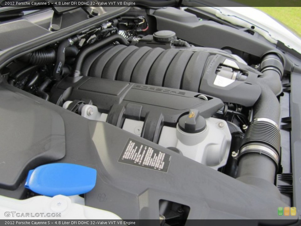 4.8 Liter DFI DOHC 32-Valve VVT V8 Engine for the 2012 Porsche Cayenne #67021788