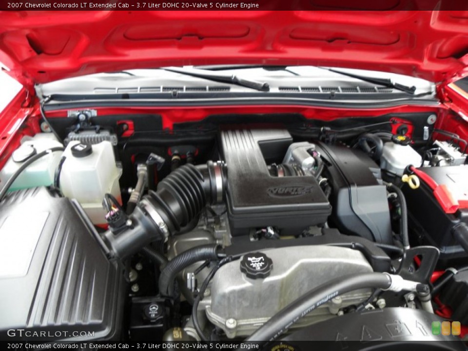 3.7 Liter DOHC 20-Valve 5 Cylinder Engine for the 2007 Chevrolet Colorado #67030467