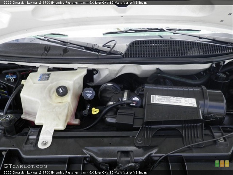 6.0 Liter OHV 16-Valve Vortec V8 Engine for the 2006 Chevrolet Express #67043249