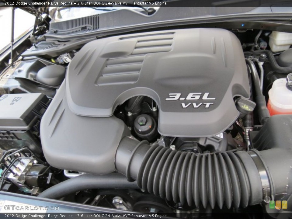 3.6 Liter DOHC 24-Valve VVT Pentastar V6 Engine for the 2012 Dodge Challenger #67051551