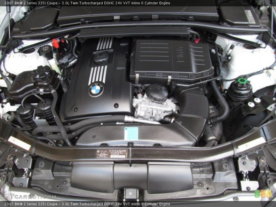 3.0L Twin Turbocharged DOHC 24V VVT Inline 6 Cylinder Engine for the 2007 BMW 3 Series #67060983