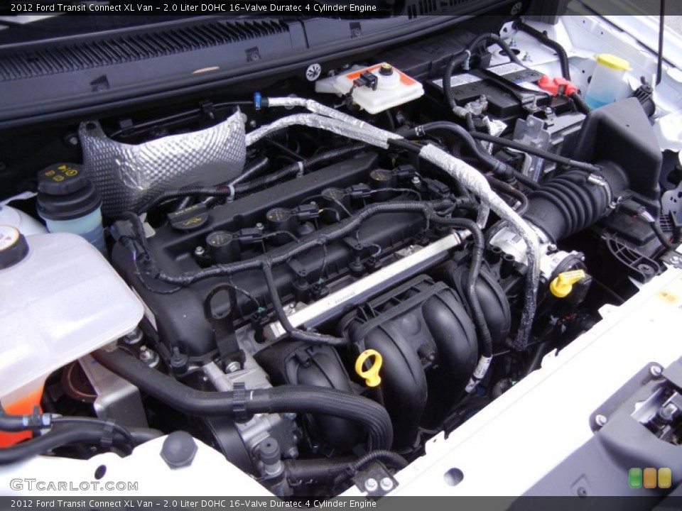 2.0 Liter DOHC 16-Valve Duratec 4 Cylinder Engine for the 2012 Ford Transit Connect #67070702