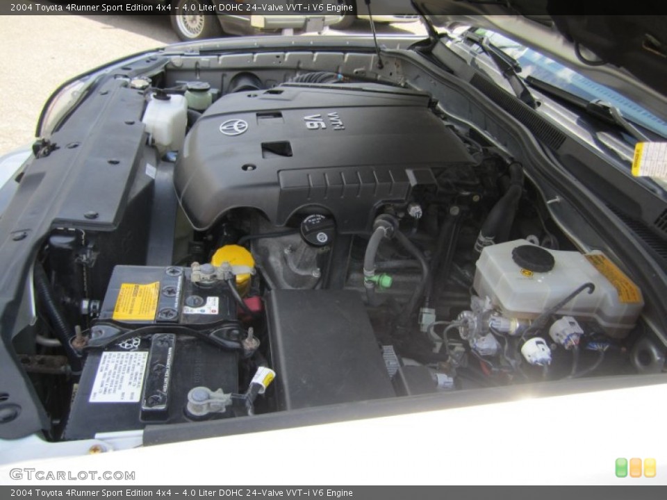 4.0 Liter DOHC 24-Valve VVT-i V6 Engine for the 2004 Toyota 4Runner #67078987