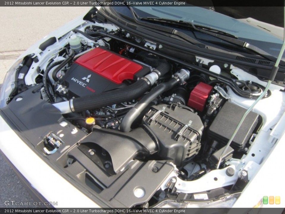 2.0 Liter Turbocharged DOHC 16-Valve MIVEC 4 Cylinder Engine for the 2012 Mitsubishi Lancer Evolution #67083871