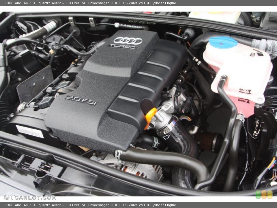 2.0 Liter FSI Turbocharged DOHC 16-Valve VVT 4 Cylinder Engine for the 2008 Audi A4 #67085700