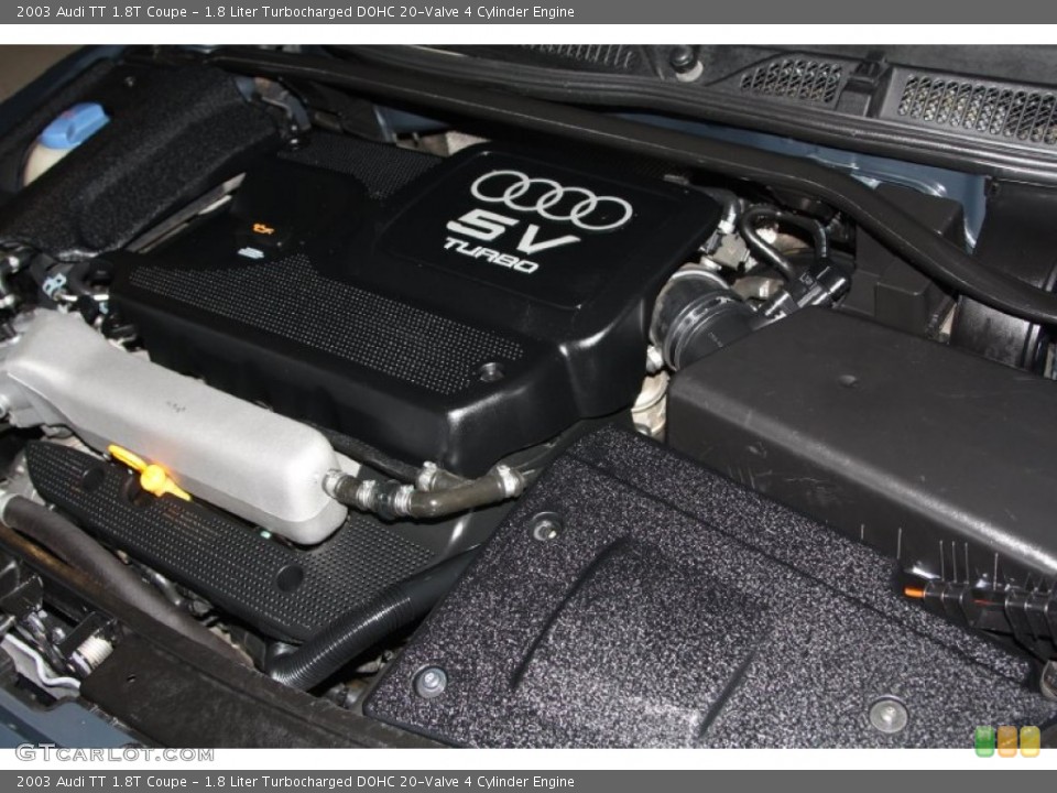 1.8 Liter Turbocharged DOHC 20-Valve 4 Cylinder Engine for the 2003 Audi TT #67086007