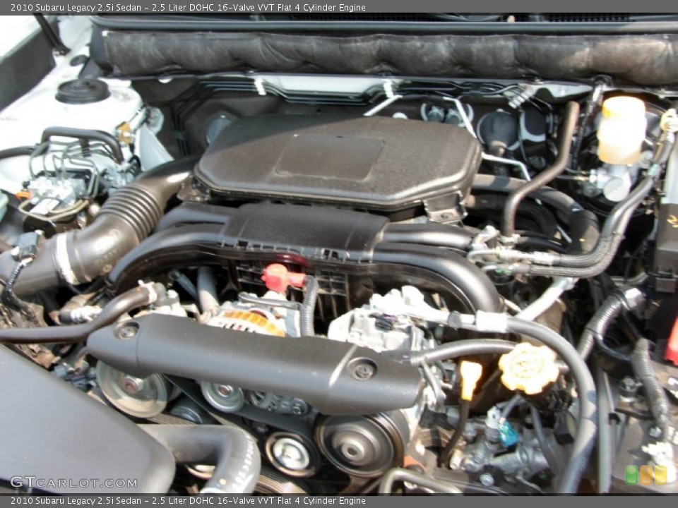 2.5 Liter DOHC 16-Valve VVT Flat 4 Cylinder Engine for the 2010 Subaru Legacy #67088416