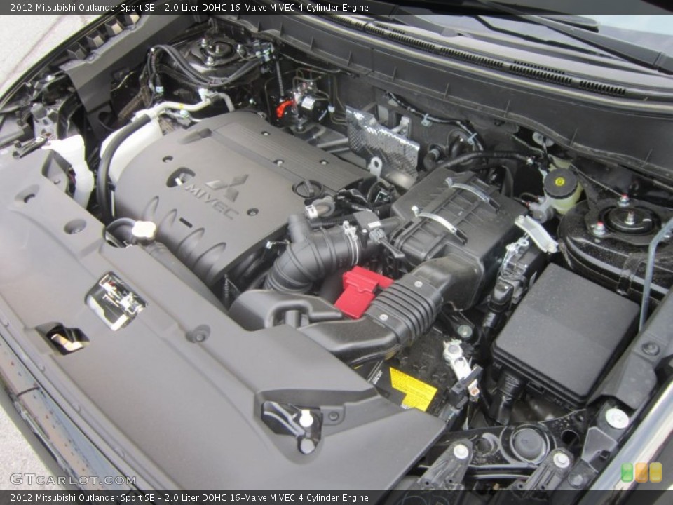 2.0 Liter DOHC 16-Valve MIVEC 4 Cylinder Engine for the 2012 Mitsubishi Outlander Sport #67111940