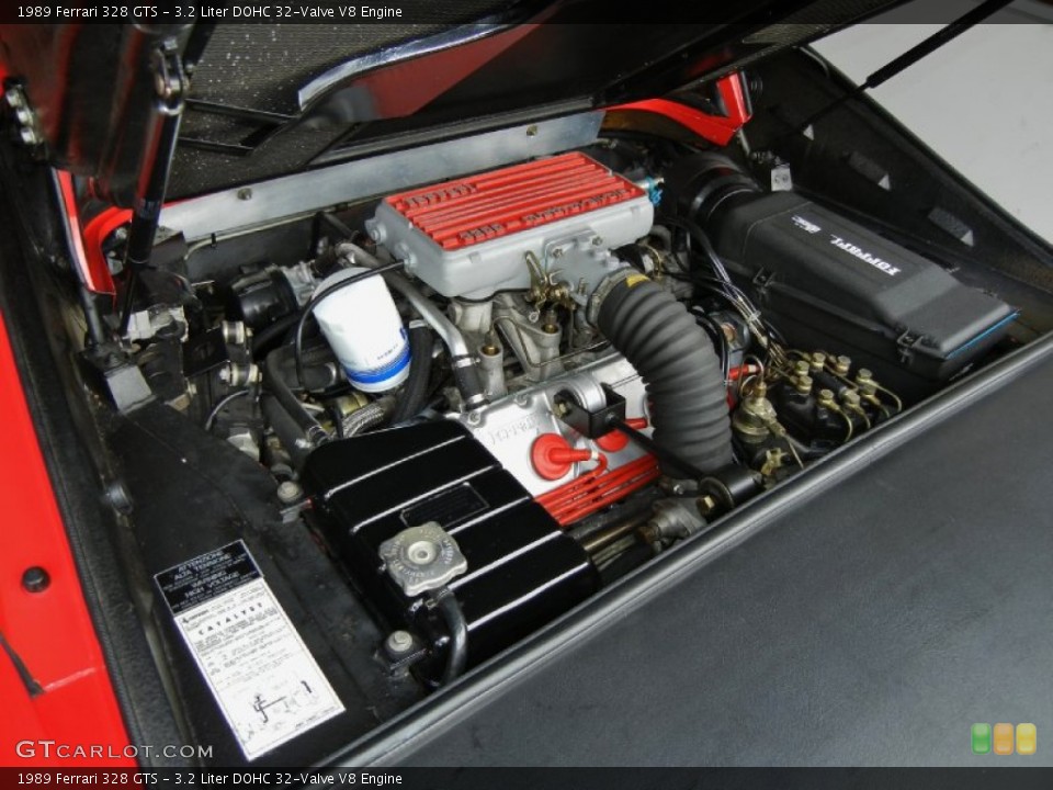 3.2 Liter DOHC 32-Valve V8 Engine for the 1989 Ferrari 328 #67120655