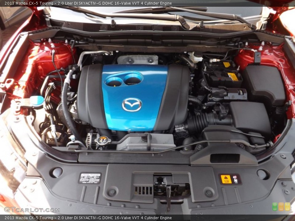 2.0 Liter DI SKYACTIV-G DOHC 16-Valve VVT 4 Cylinder Engine for the 2013 Mazda CX-5 #67121147