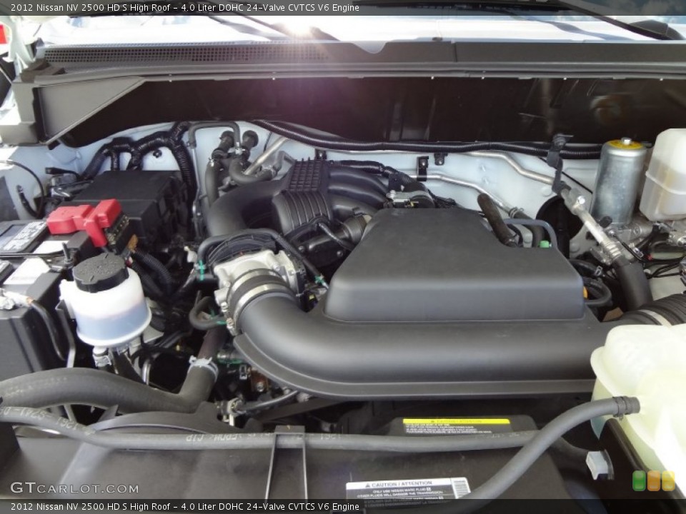 4.0 Liter DOHC 24-Valve CVTCS V6 Engine for the 2012 Nissan NV #67135073