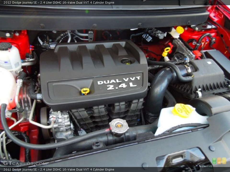 2.4 Liter DOHC 16-Valve Dual VVT 4 Cylinder Engine for the 2012 Dodge Journey #67138245