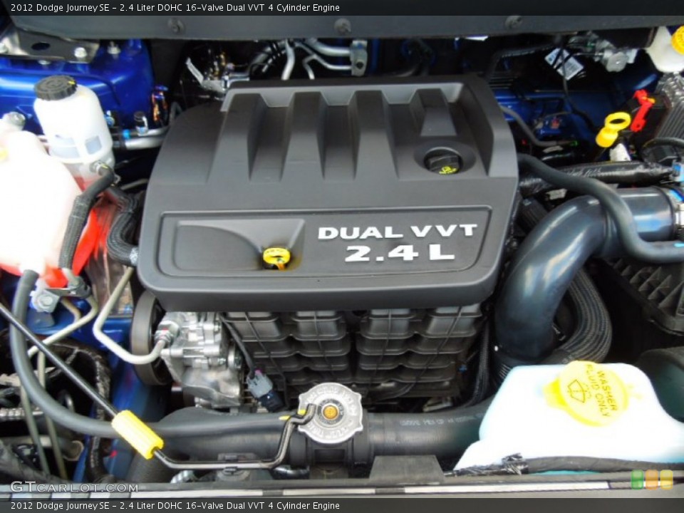 2.4 Liter DOHC 16-Valve Dual VVT 4 Cylinder Engine for the 2012 Dodge Journey #67138419