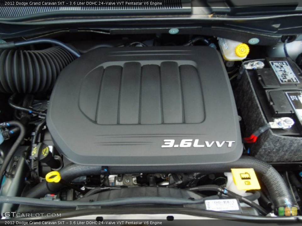 3.6 Liter DOHC 24-Valve VVT Pentastar V6 Engine for the 2012 Dodge Grand Caravan #67138584