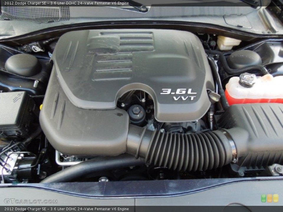 3.6 Liter DOHC 24-Valve Pentastar V6 Engine for the 2012 Dodge Charger #67141030
